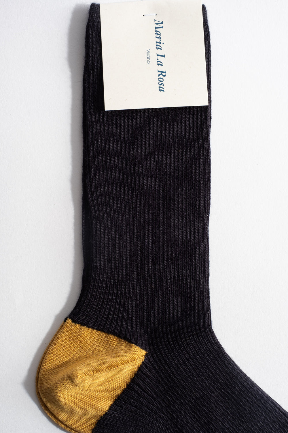 Cashmere + Silk Sock in Navy