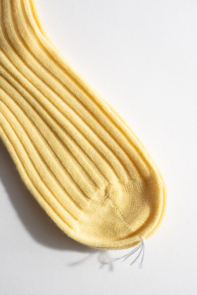 Cashmere Sock in Sun