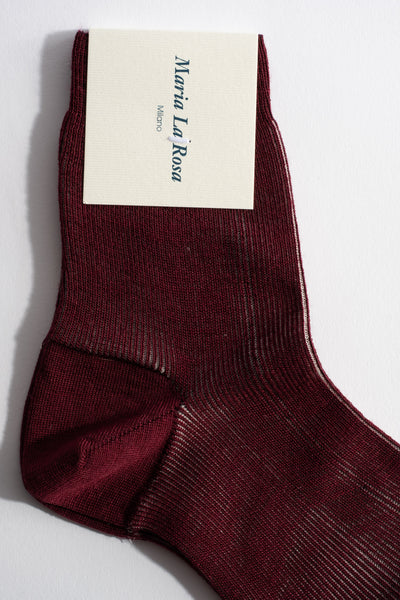 Cult Sock In Bordeaux