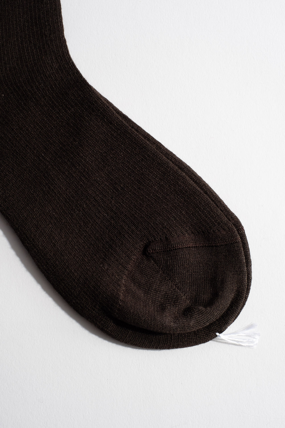 Wool Crew Sock in Dark Grey