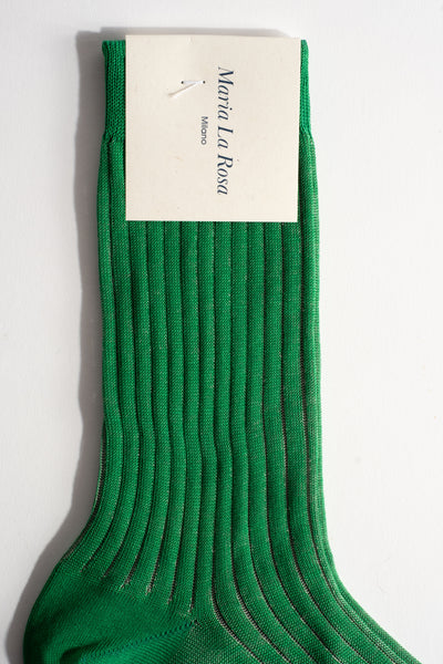 Cotton Sock in Emerald