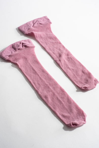 Net Sock in Rose