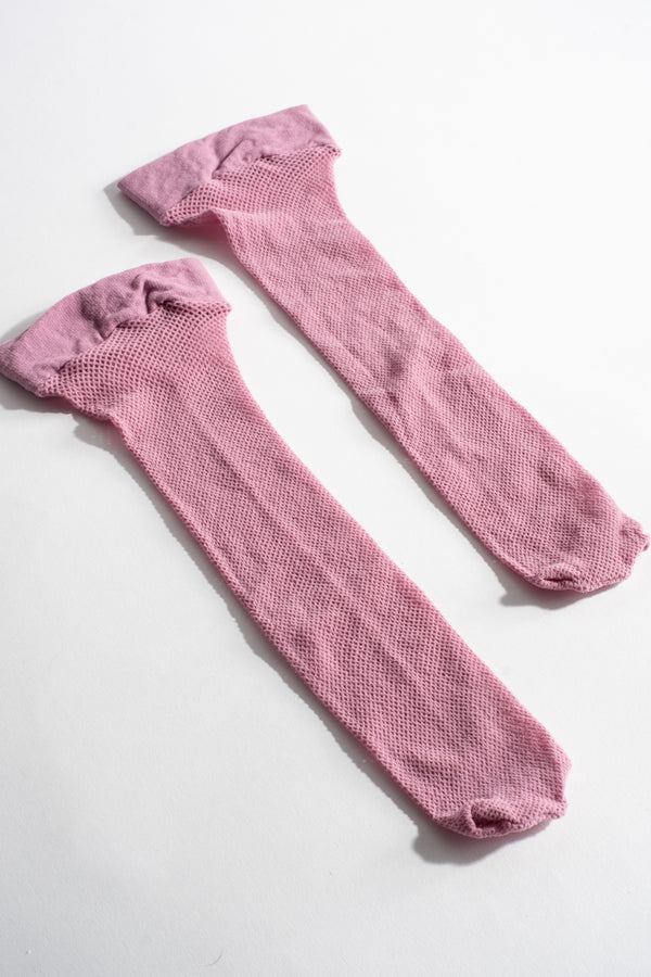 Net Sock in Rose