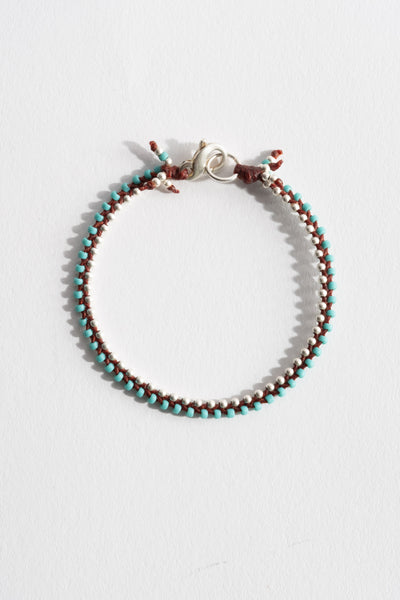 Minetta Designs Turquoise Beaded Bracelet No. 7