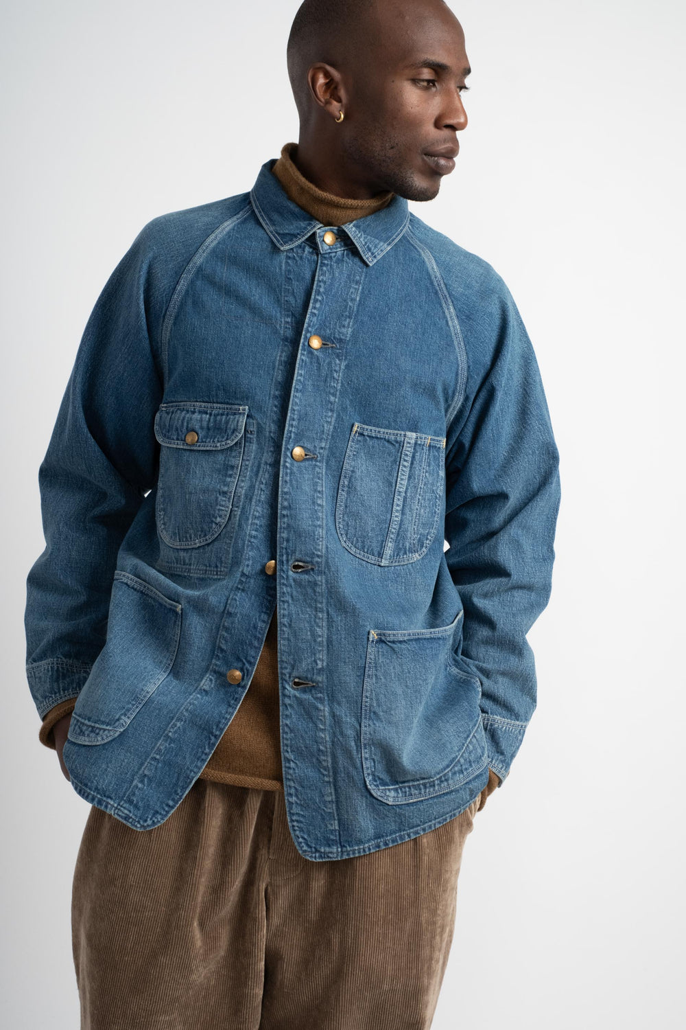 1950's Coverall Jacket in Used Wash