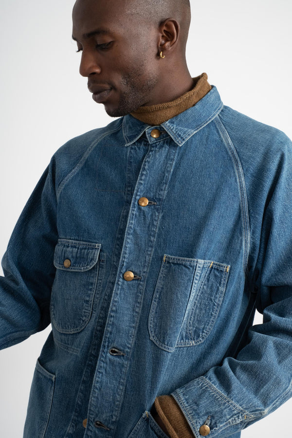 1950's Coverall Jacket in Used Wash