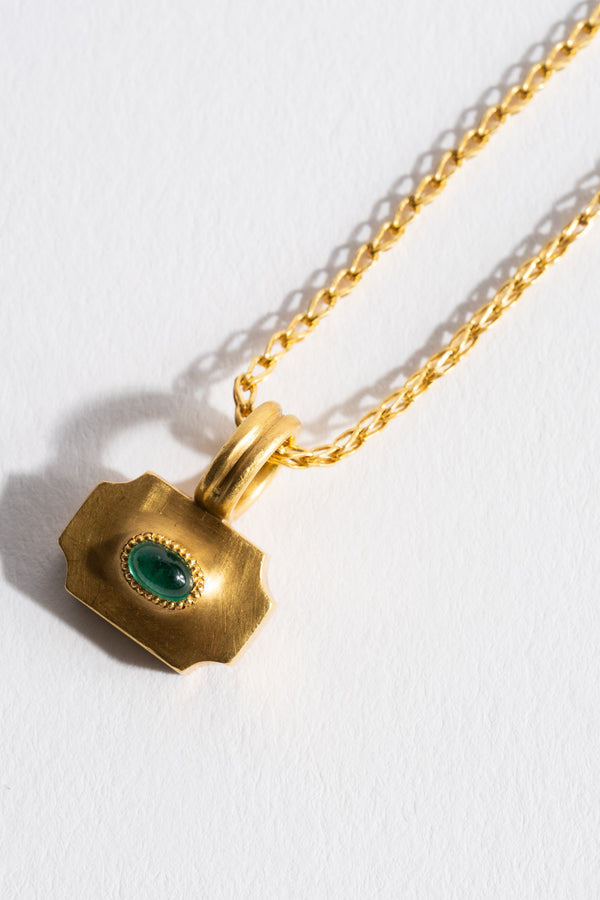 Emerald Small Ode Pendant