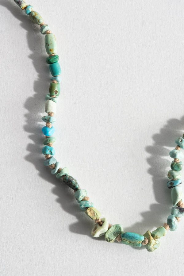 22K + Ancient Tibetan Turquoise Strand