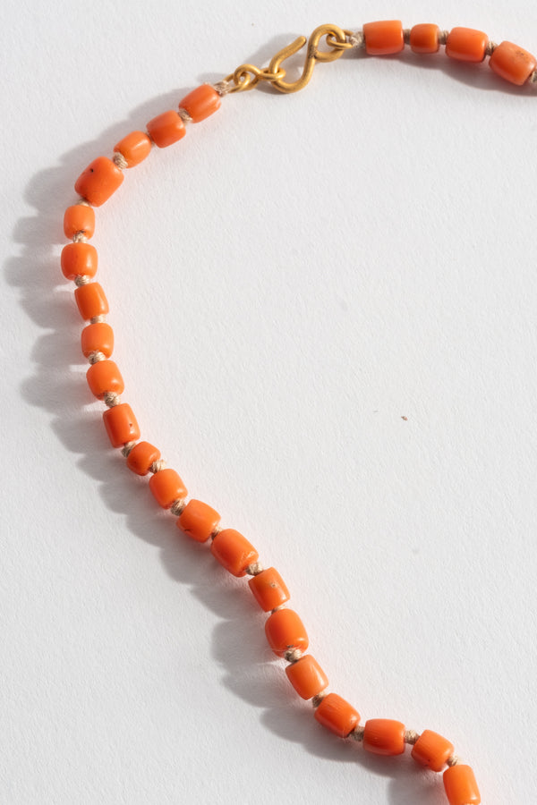 22K + Small Victorian Coral Strand