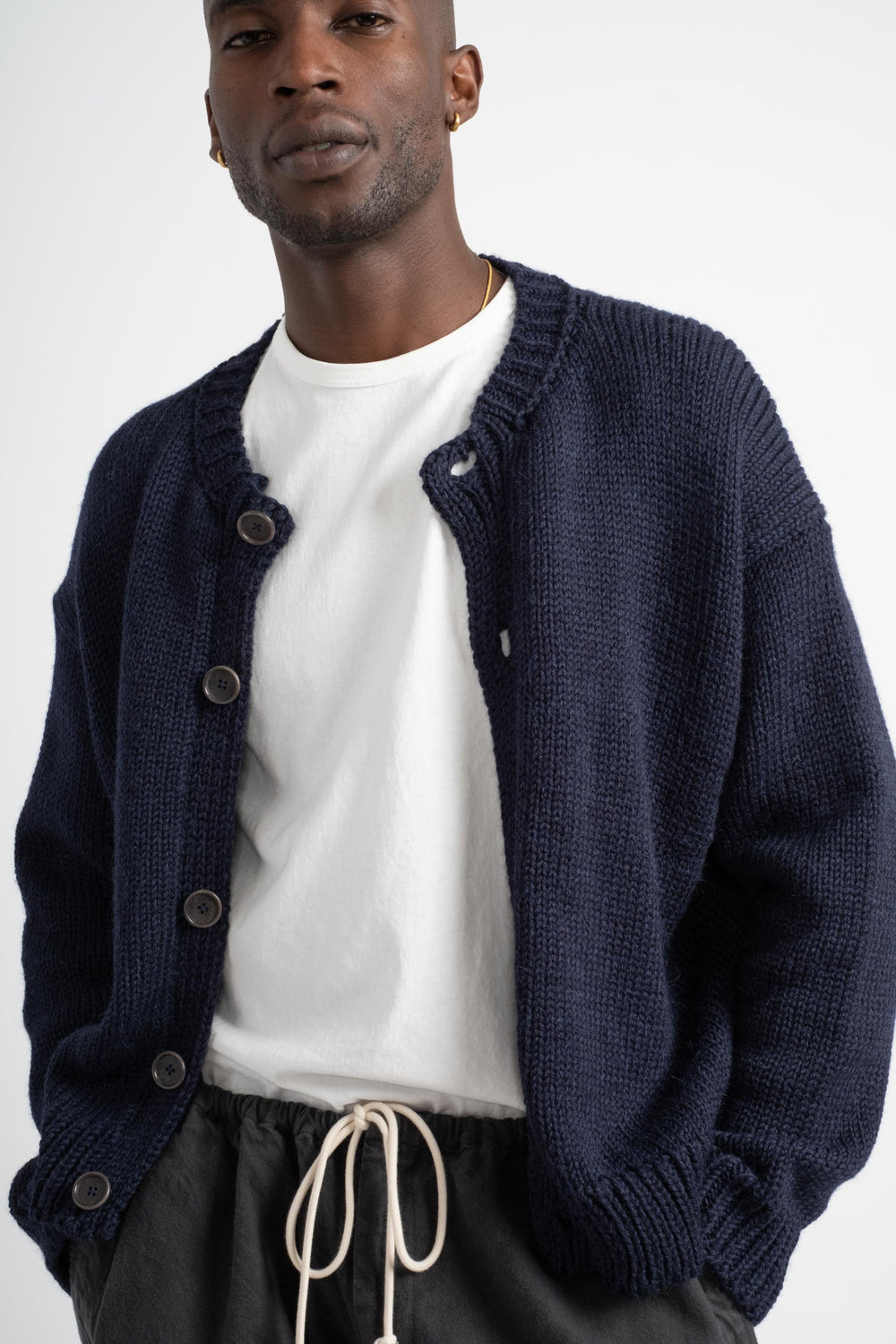 Cal Cardigan in Navy