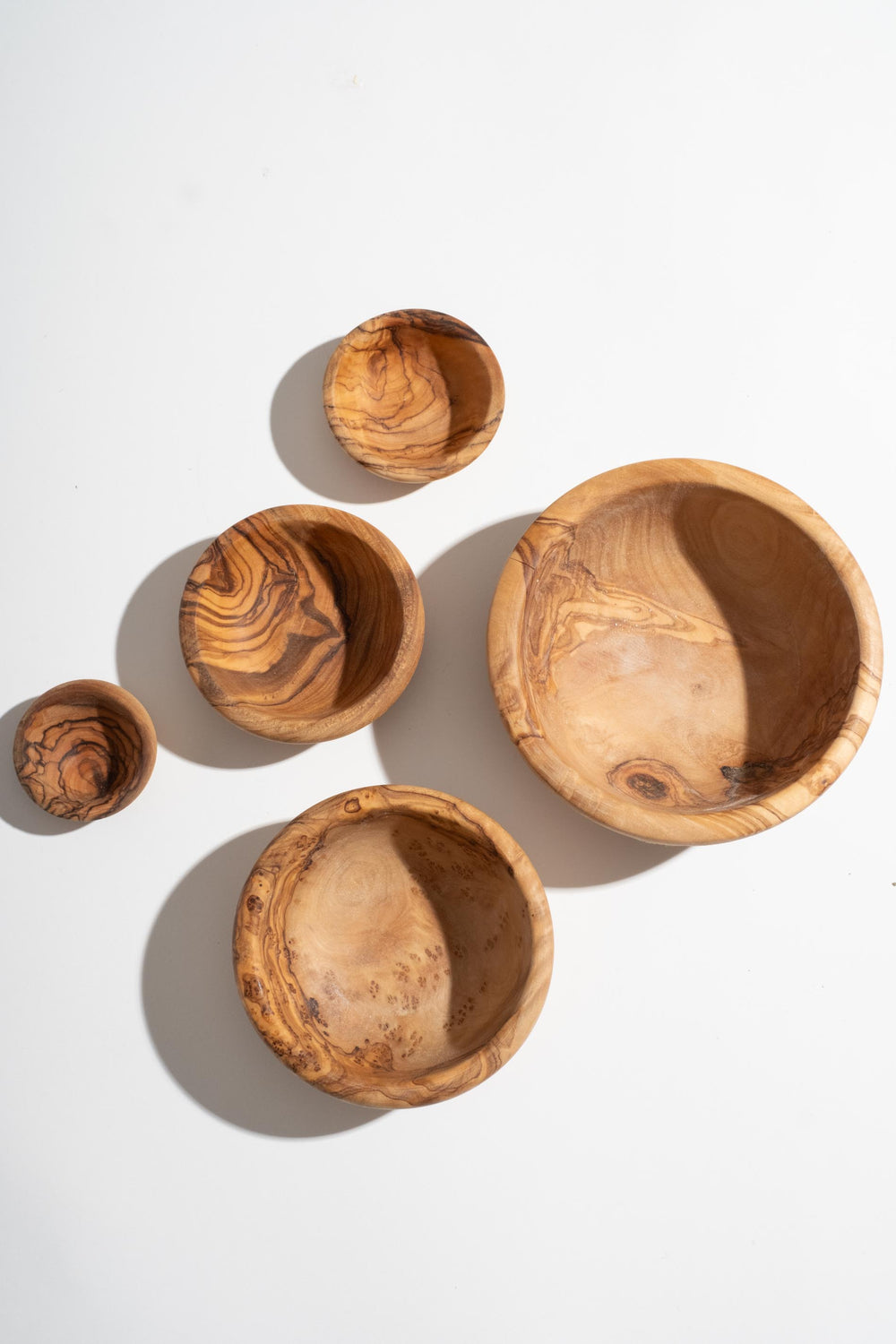 Olive Wood Nesting Bowls