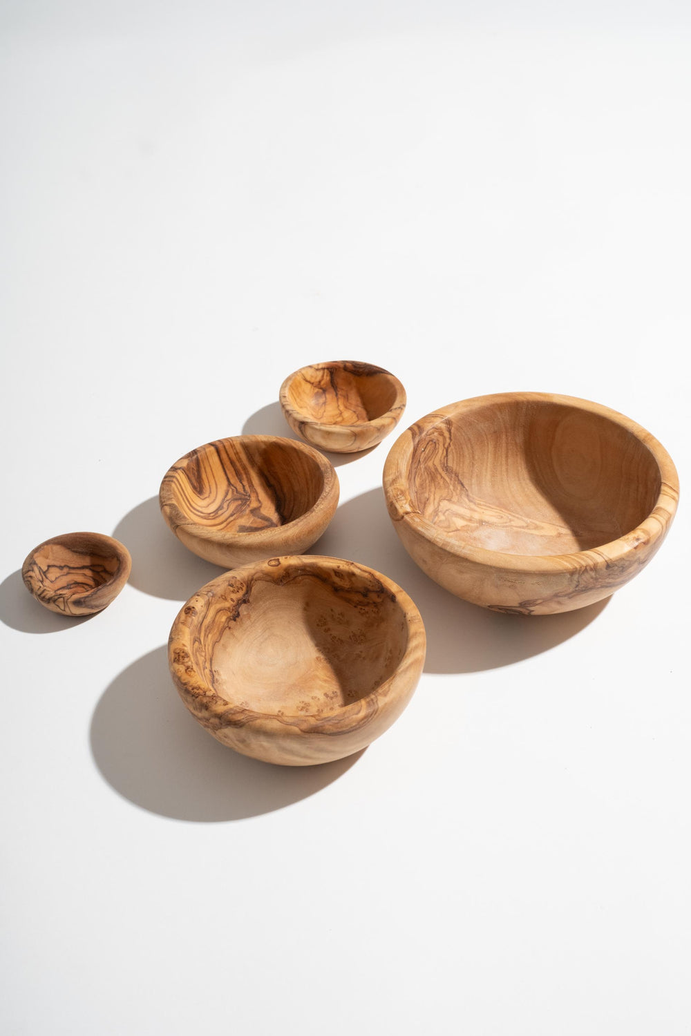 Olive Wood Nesting Bowls