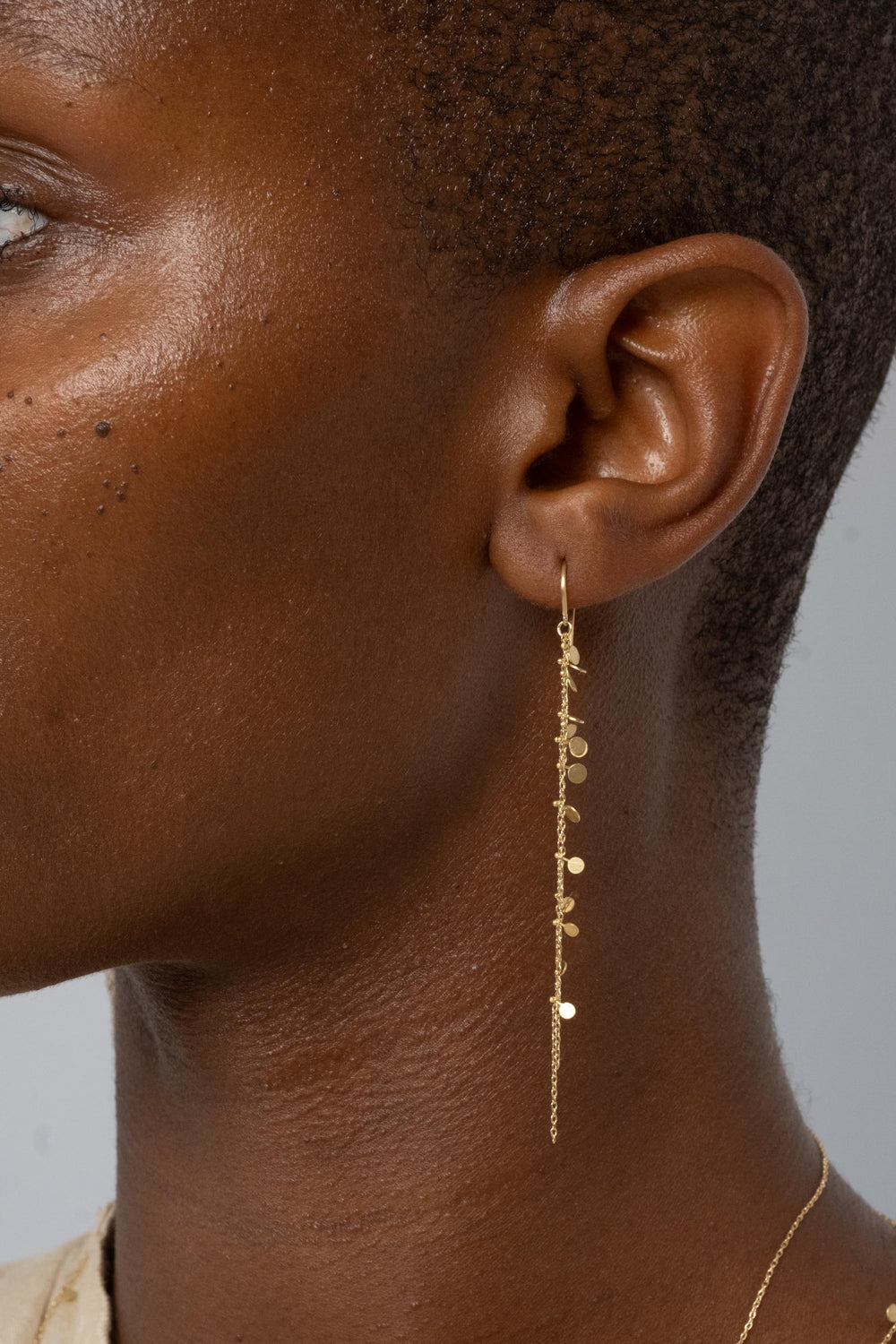 18K Random Dots Earrings