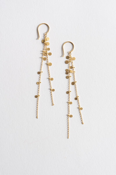 18K Random Dots Earrings