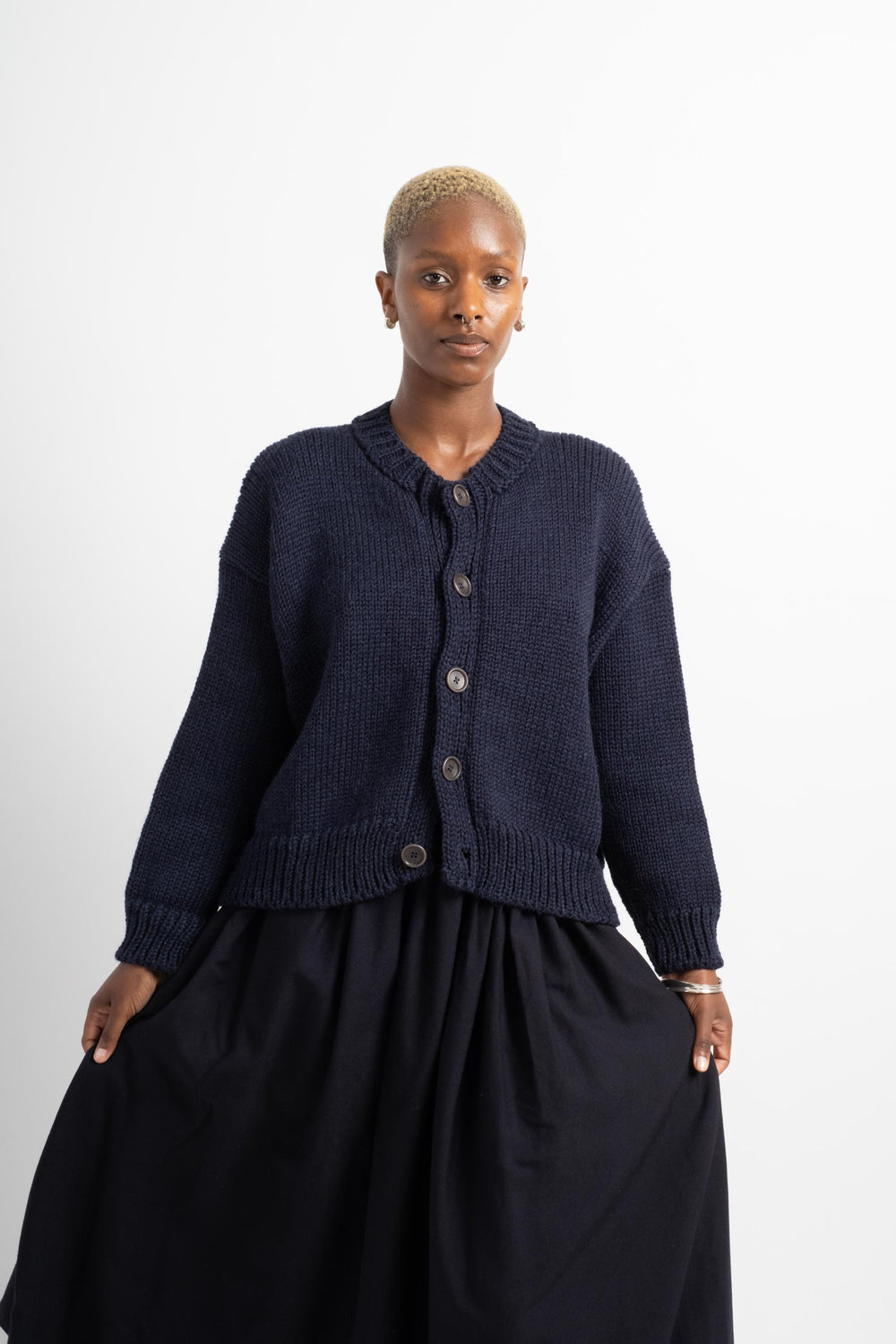 Cal Cardigan in Navy