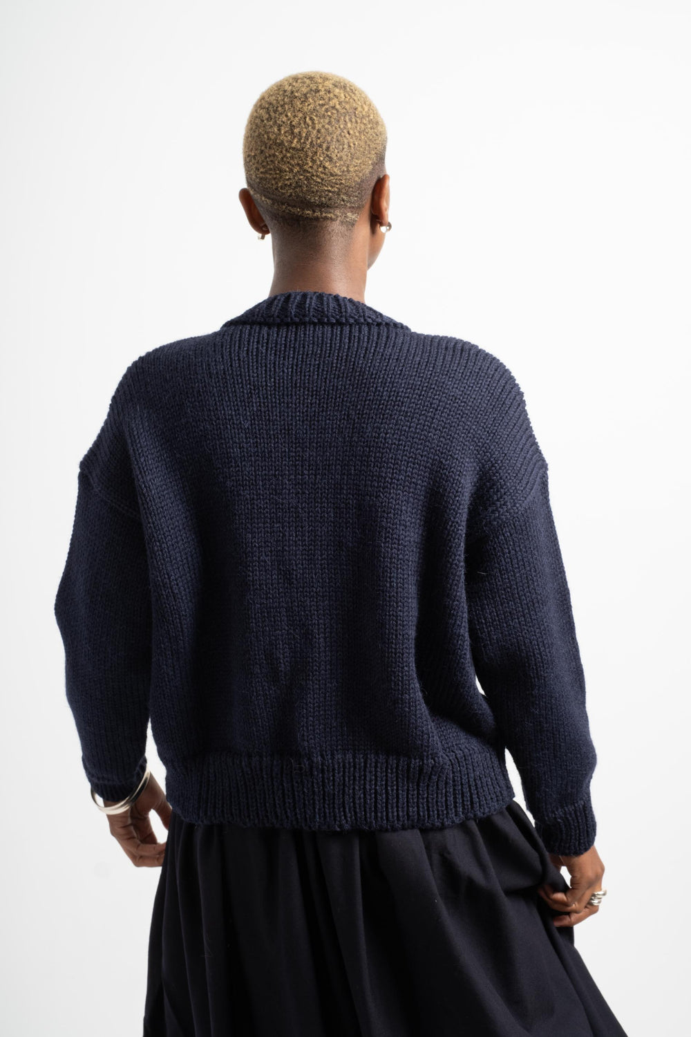 Cal Cardigan in Navy