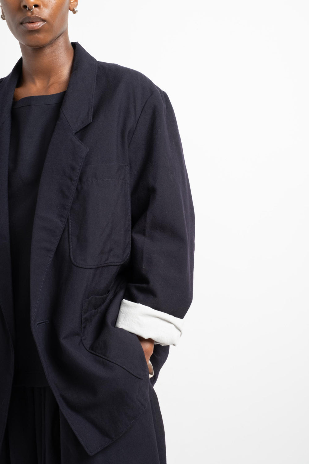 Juri Jacket in Deep Navy