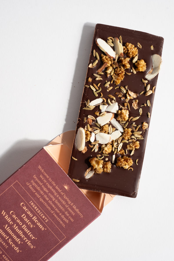 Mulberry + Fennel Chocolate Bar