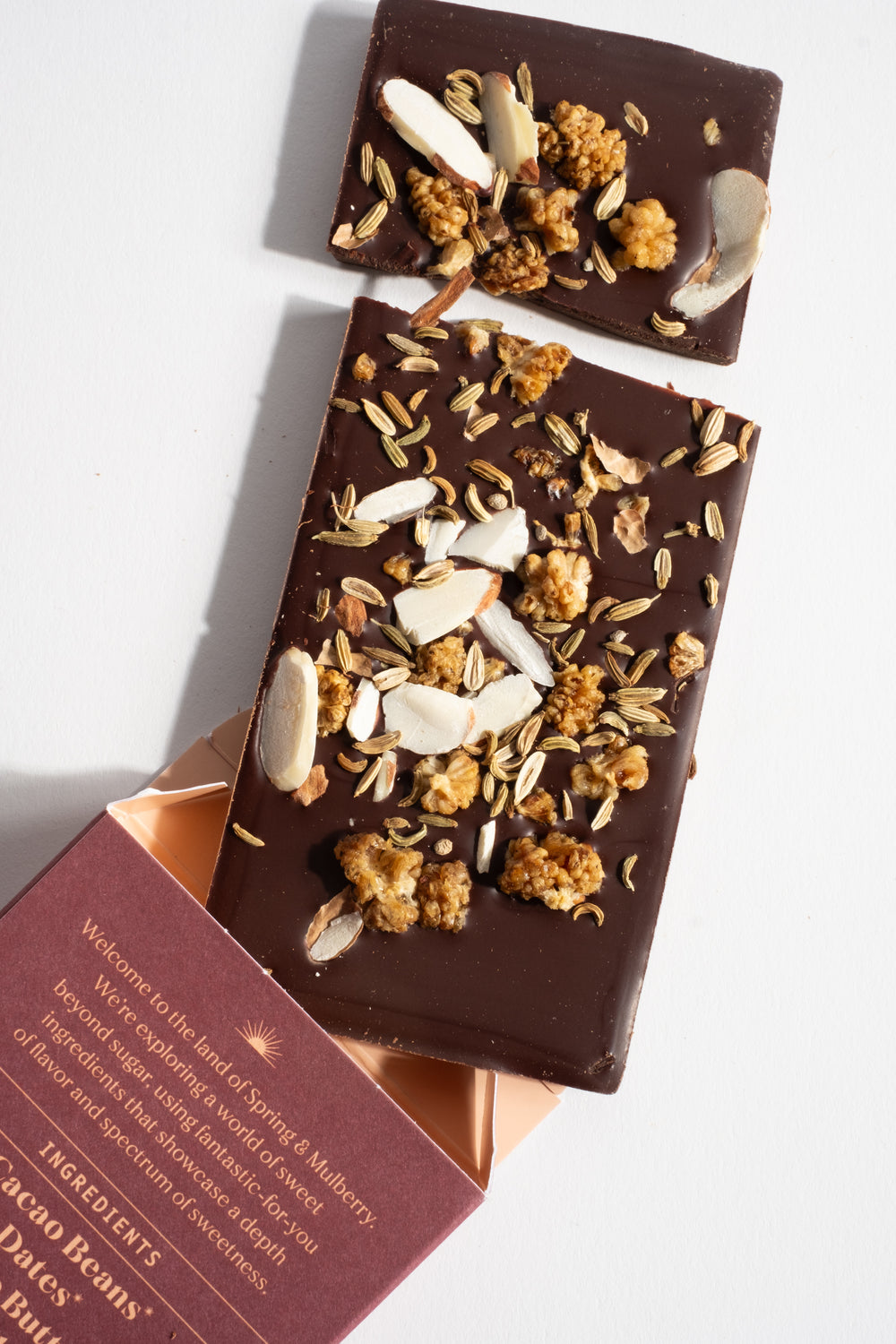 Mulberry + Fennel Chocolate Bar