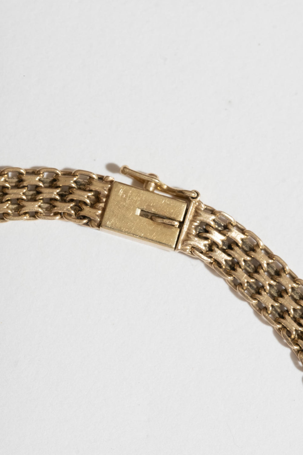 14K Mesh Chain Bracelet