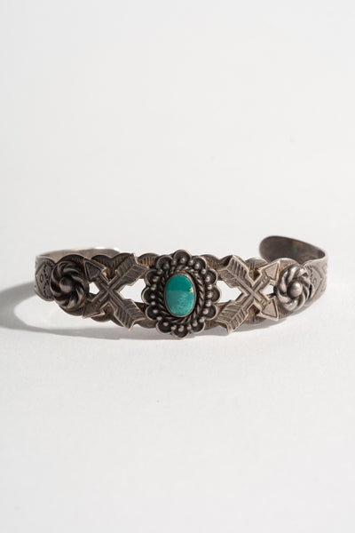 Fred Harvey Era Crossed Arrow Cuff