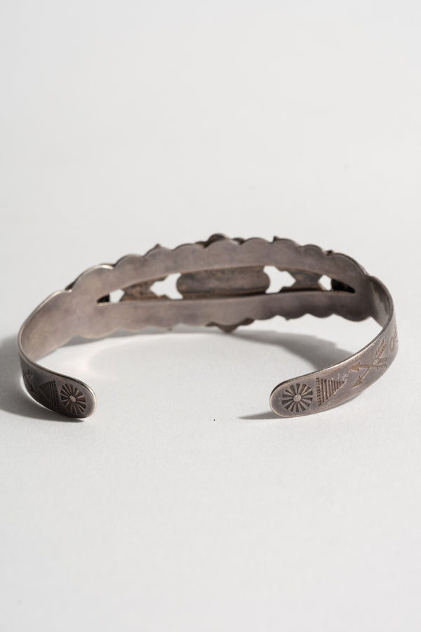 Fred Harvey Era Crossed Arrow Cuff