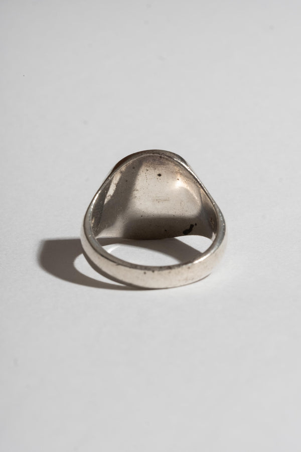 Vintage Sterling Alvarez Signet Ring Back