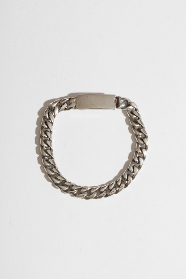 Sterling Curb Chain Bracelet