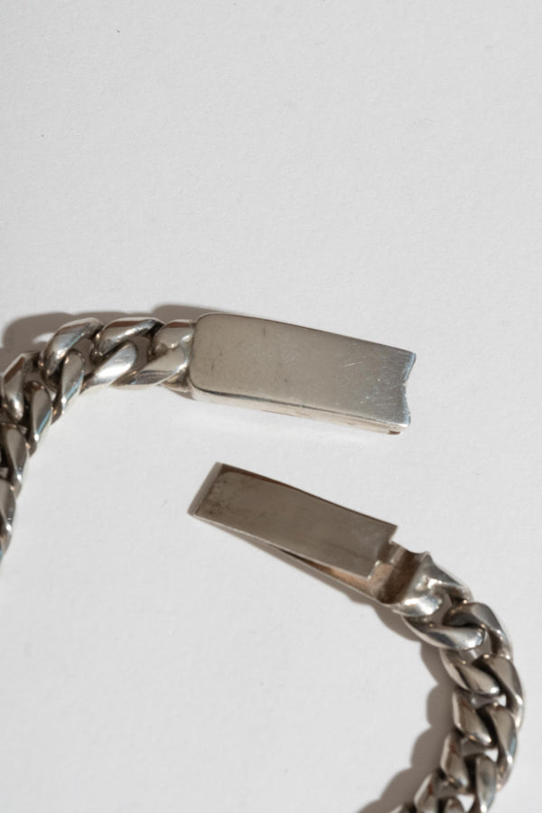 Sterling Curb Chain Bracelet