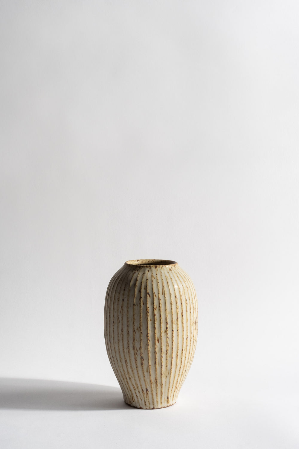 Fluted Pod Vase