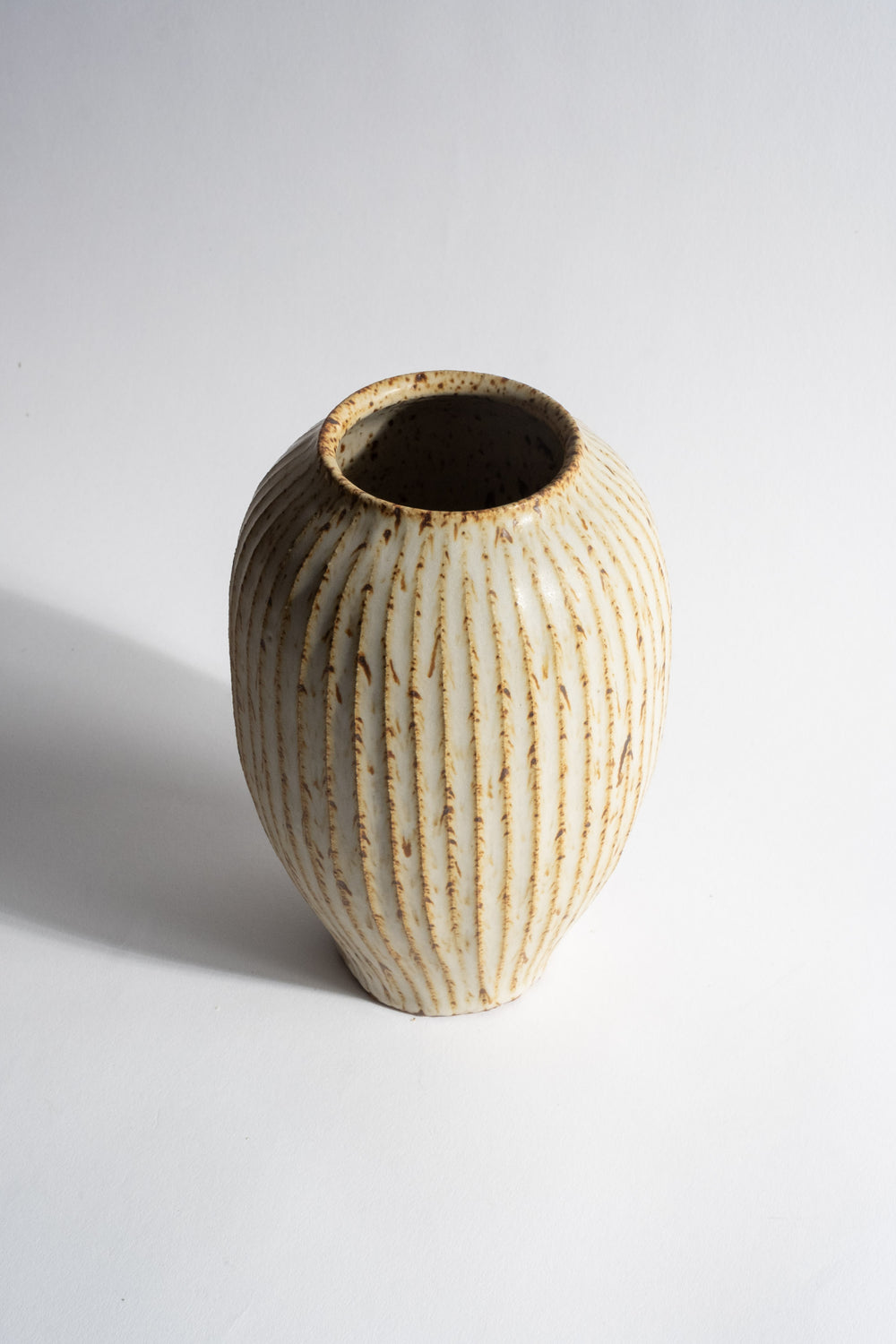 Fluted Pod Vase