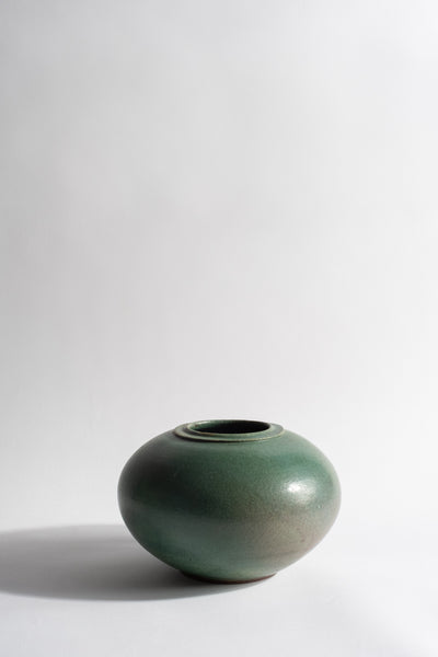 Green Orb Vase