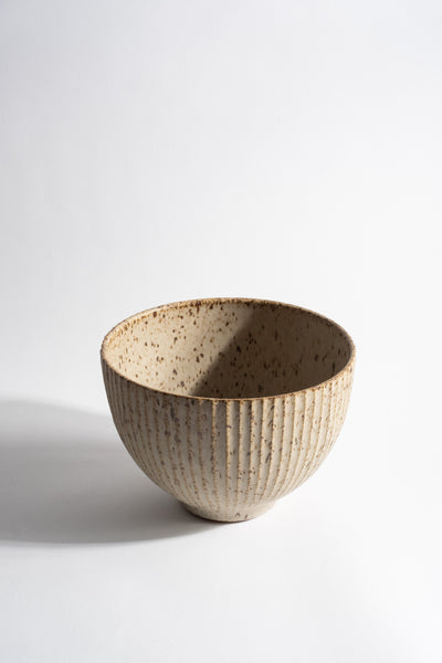 Tall Fluted Bowl