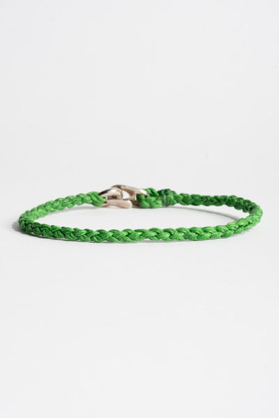 Single Wrap Bracelet in Kelly Green