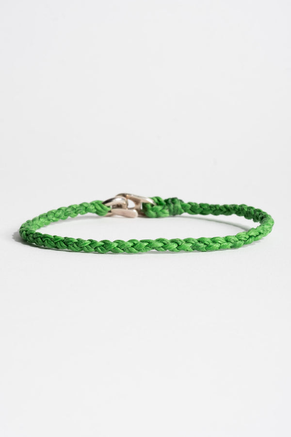 Single Wrap Bracelet in Kelly Green