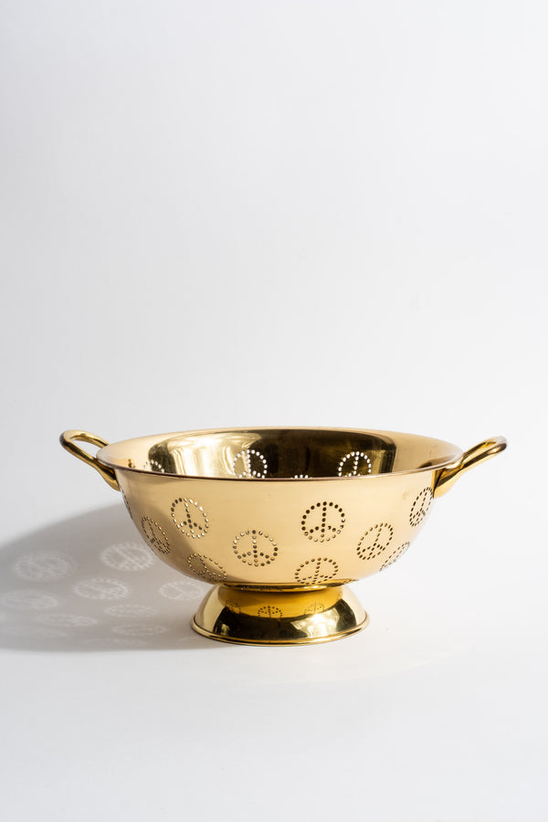 Brass Peace Colander