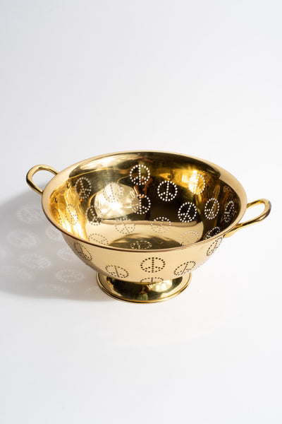 Brass Peace Colander