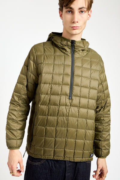 Mountain Zip Pullover in Dark Olive