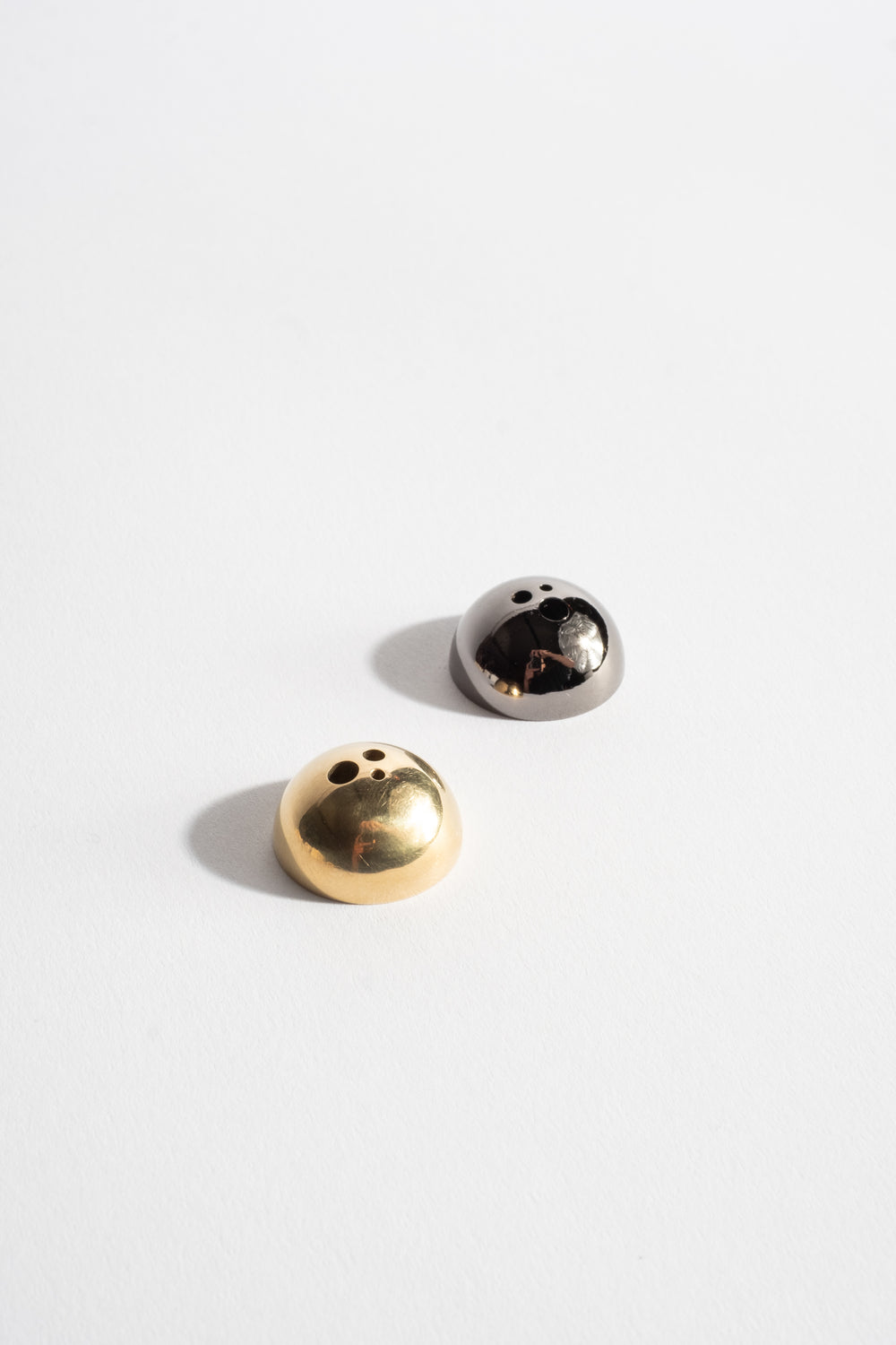 Dome Brass Incense Stick Holder in Gold