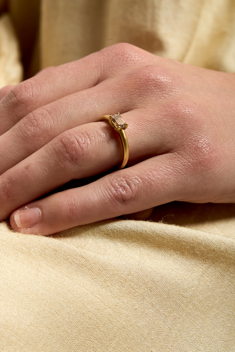 Celeste Solitaire Ring