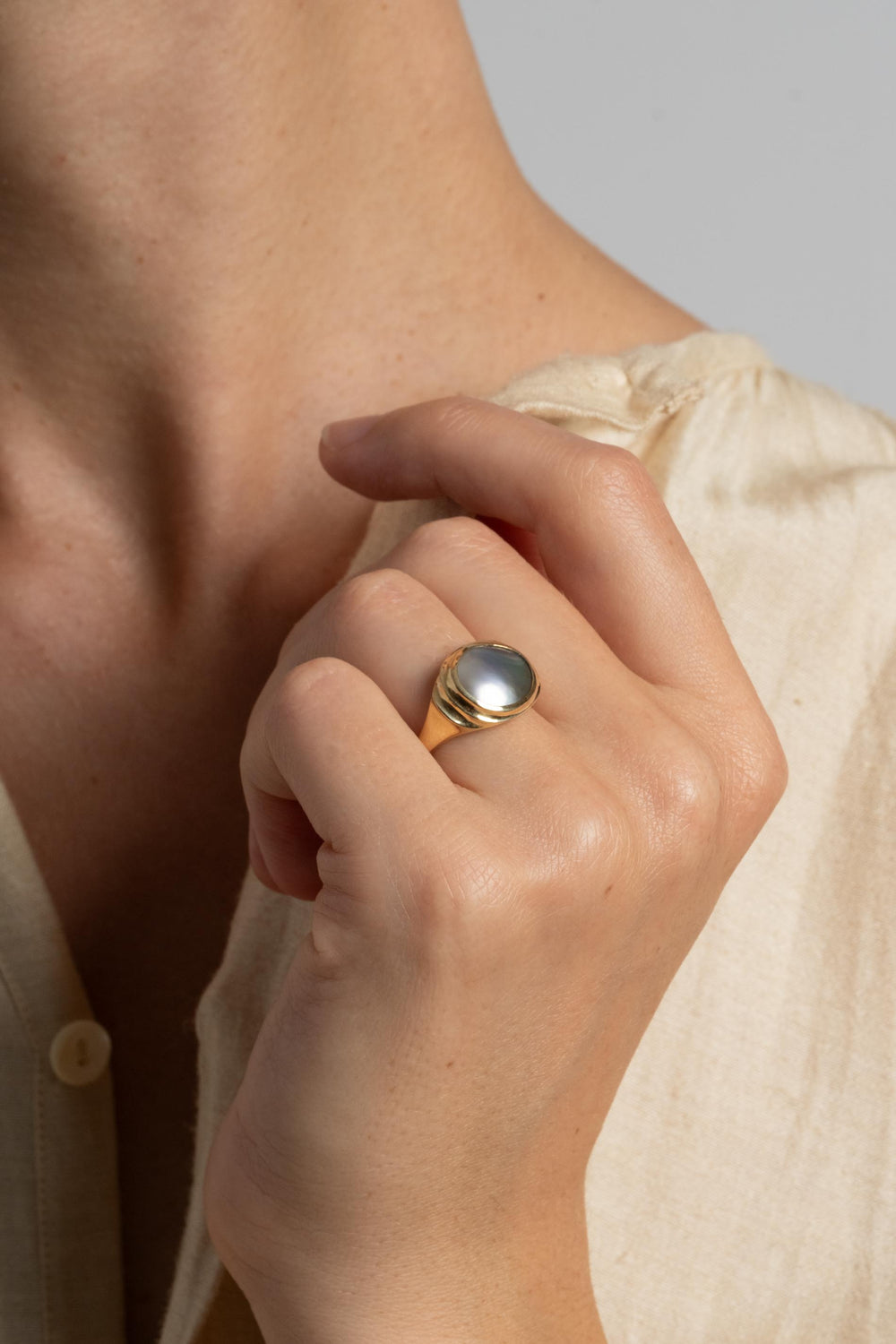 Màre Ring + Mabe Pearl