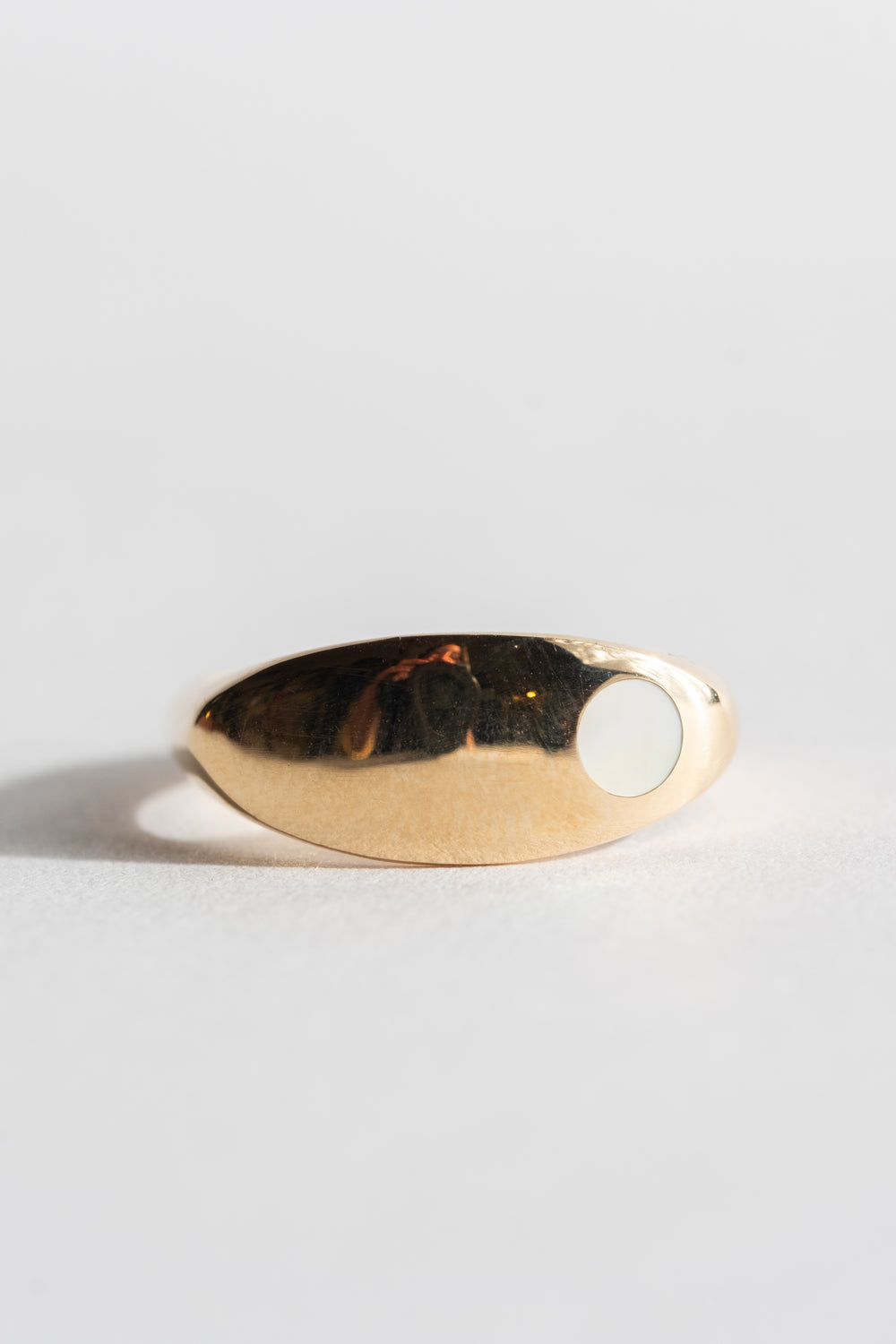 Margaux Ring with Mother of Pearl