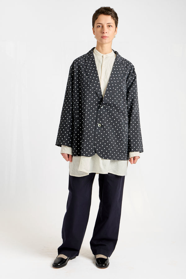 Dot Jacket in Black
