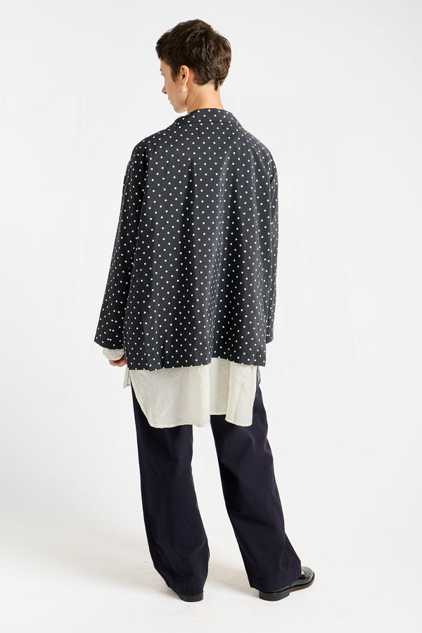 Dot Jacket in Black