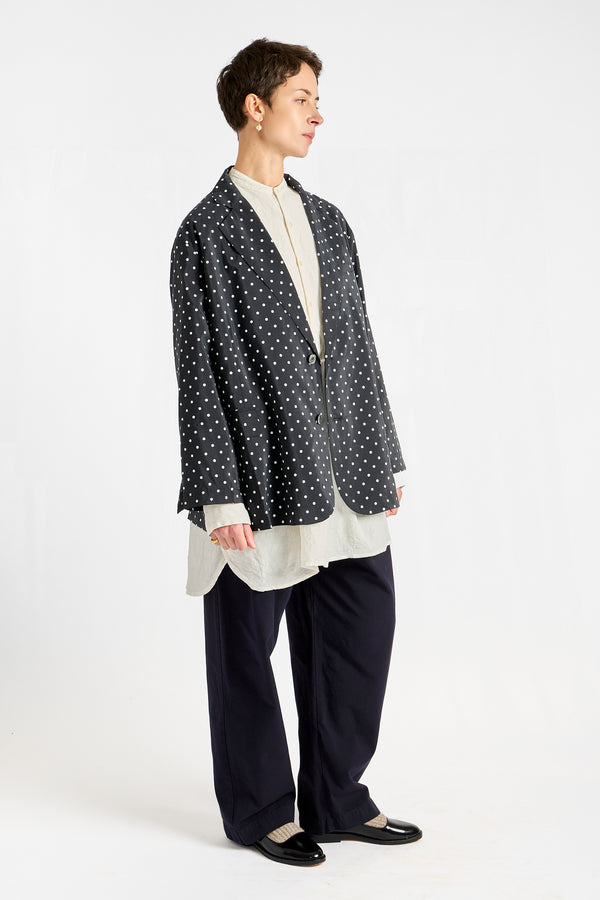 Dot Jacket in Black