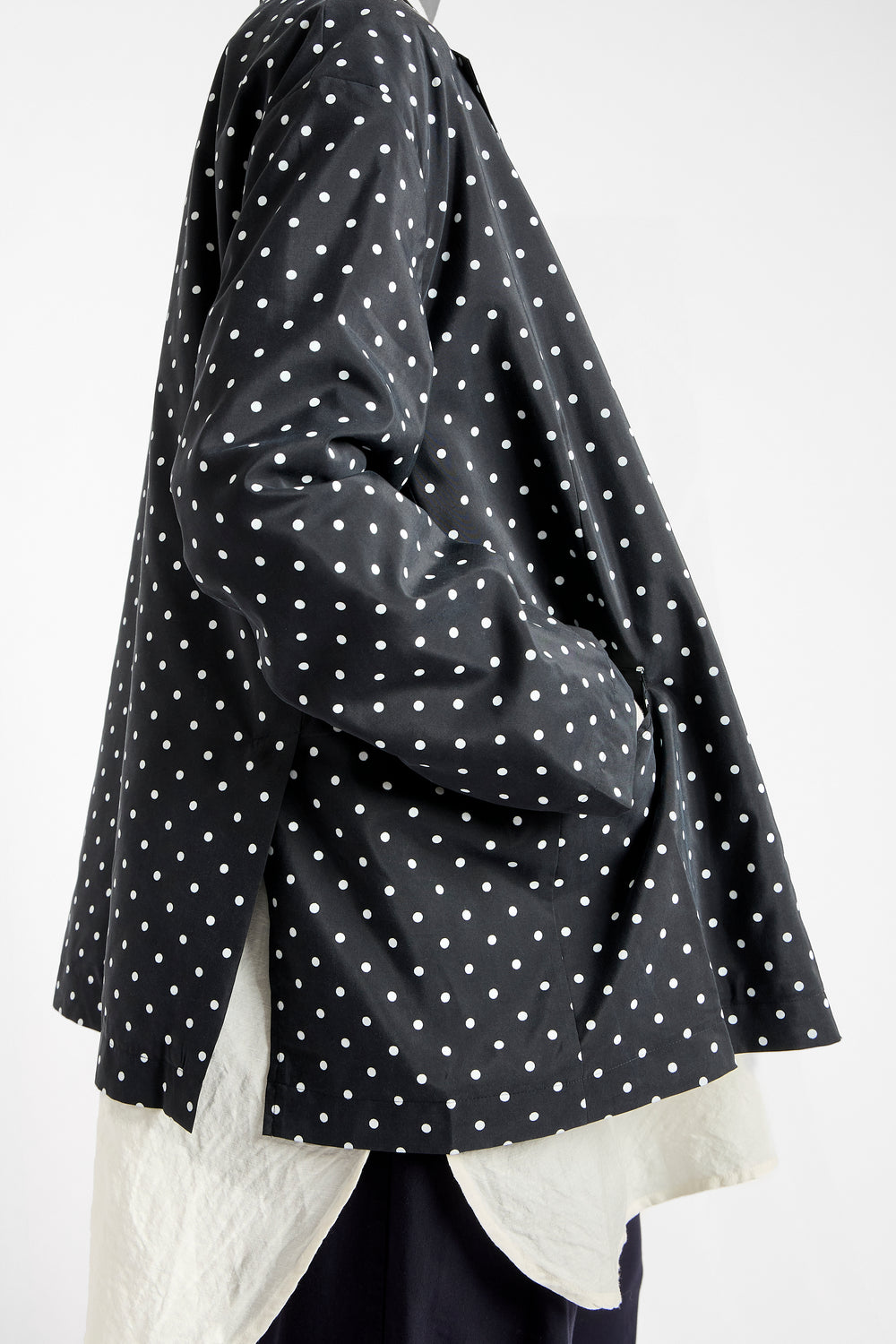 Dot Jacket in Black