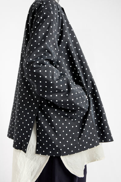 Dot Jacket in Black