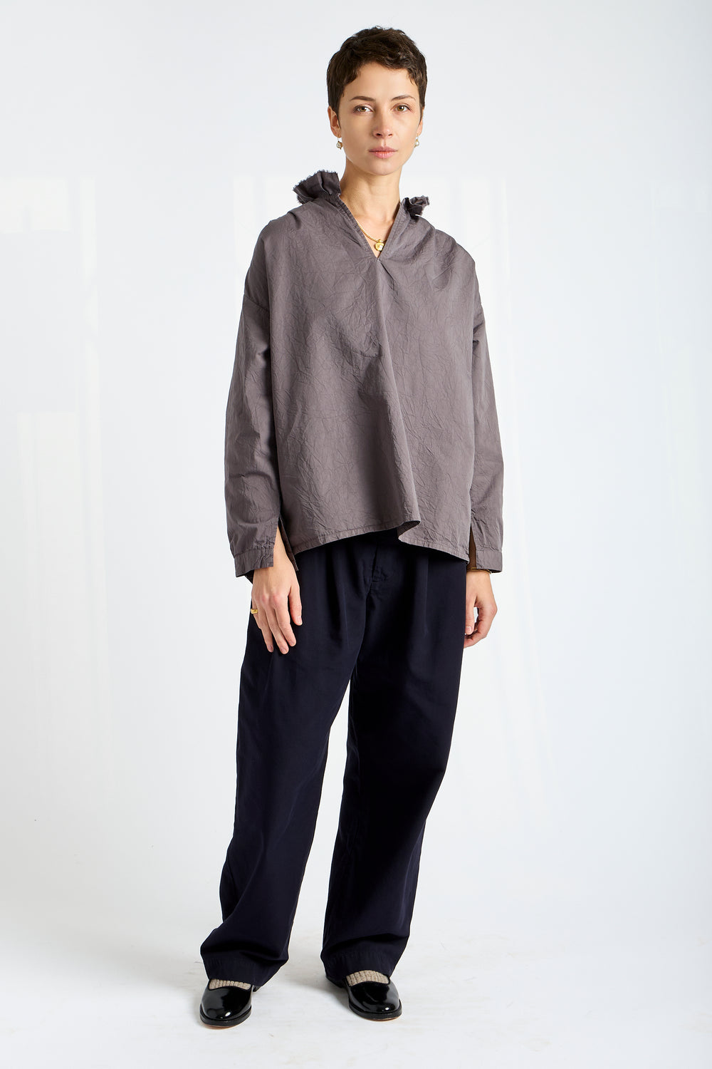 Favorite Blouse in Sumi Gray