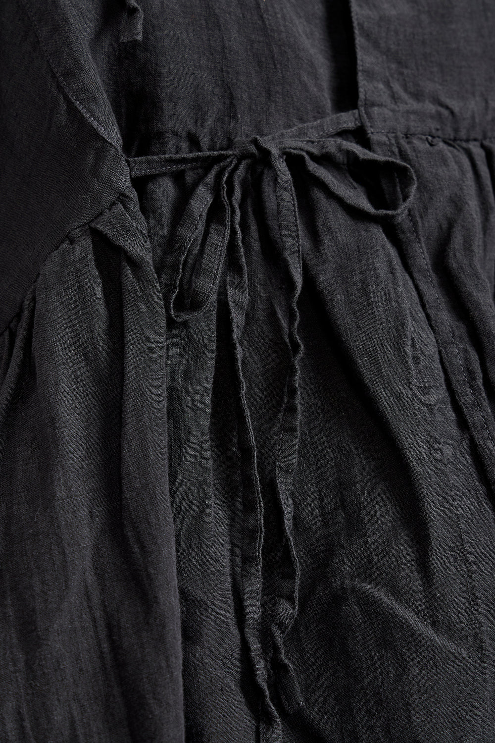 Linen Cashecoeur Jacket in Navy Black