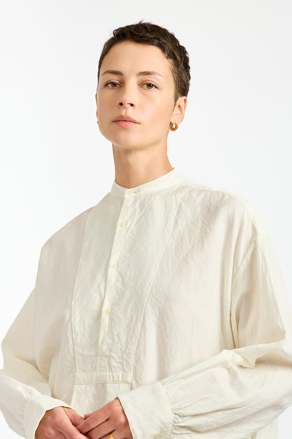 Yoke Shirt in White